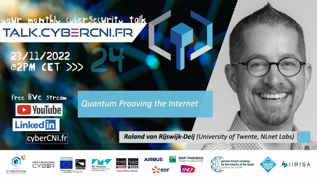 [TALK24] Roland van Rijswijk-Deij (University of Twente, NLnet Labs) – Quantum Prooving the Internet